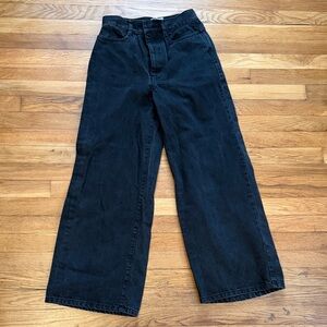 Women's Black Flare & Wide Leg Jeans